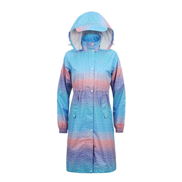 [IJP DESIGN] 이안폴터디자인 여성 모노그램 비옷 롱 자켓 - IPL4ARC495 PU